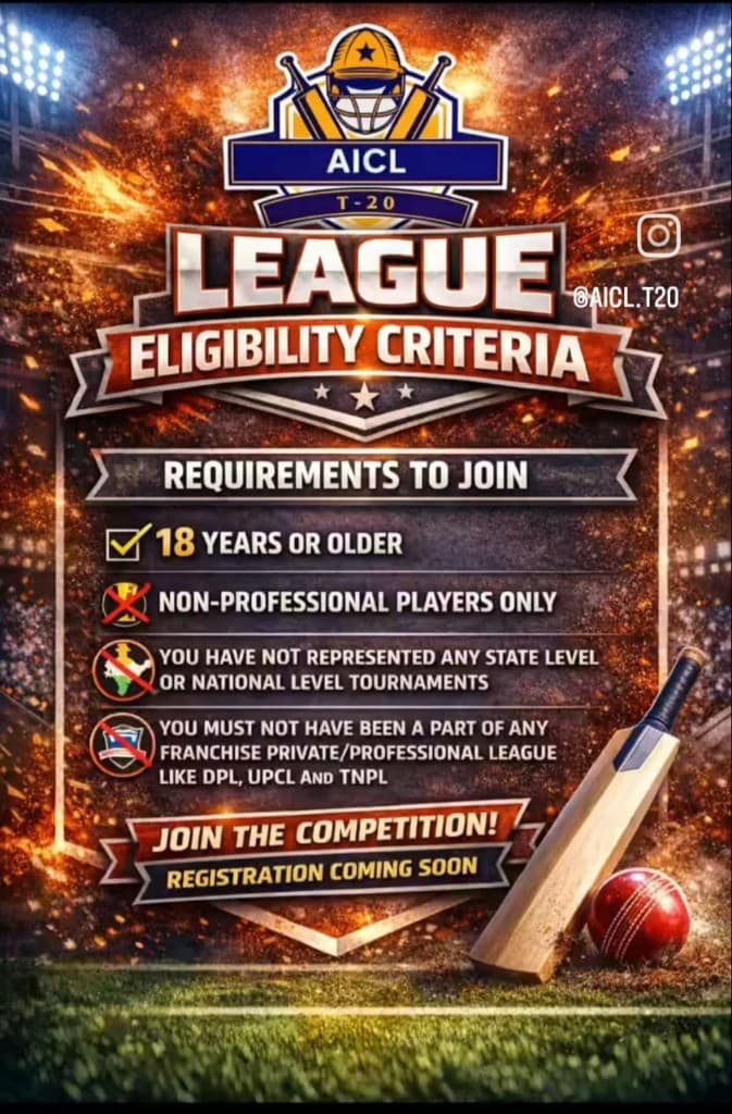 AICL eligibility criteria poster